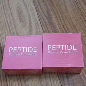 Peptide Bounce Balm Foundation Set of 3  Color is Medium exp 05/28 Factory Seal